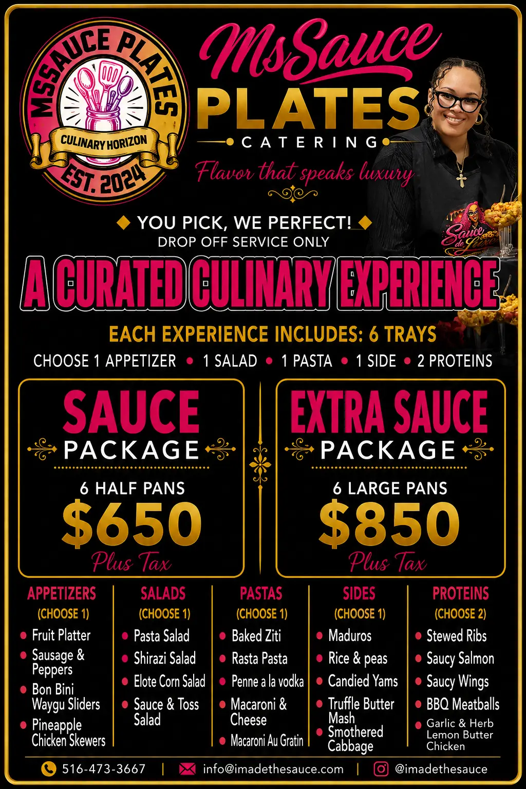 MsSauce Plates Catering
