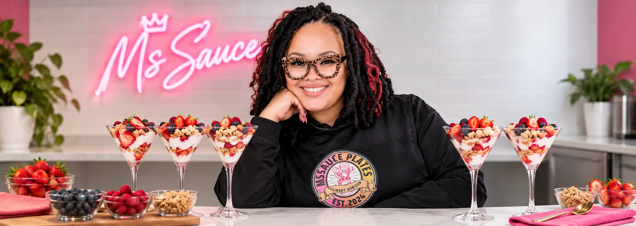 Yogurt Parfait Banner